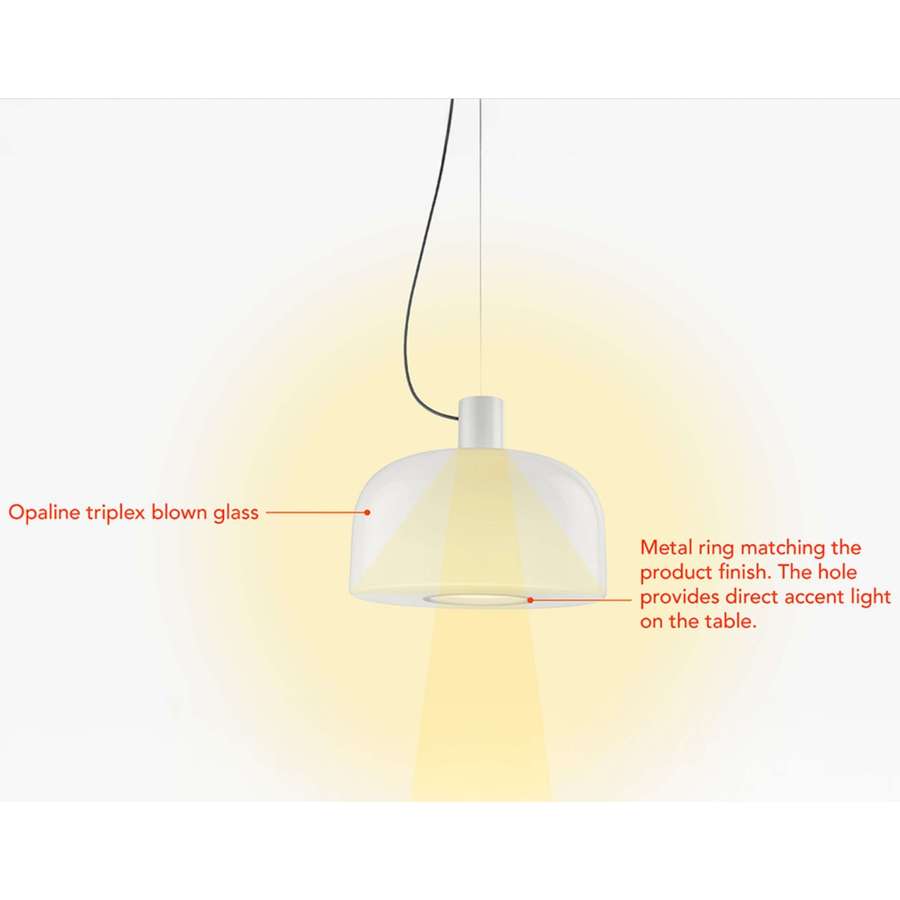 Bellhop Glass S2 F1081026 Suspension Lamp