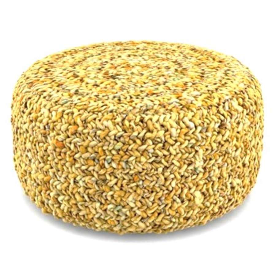 Otto B68C Outdoor Round Pouf