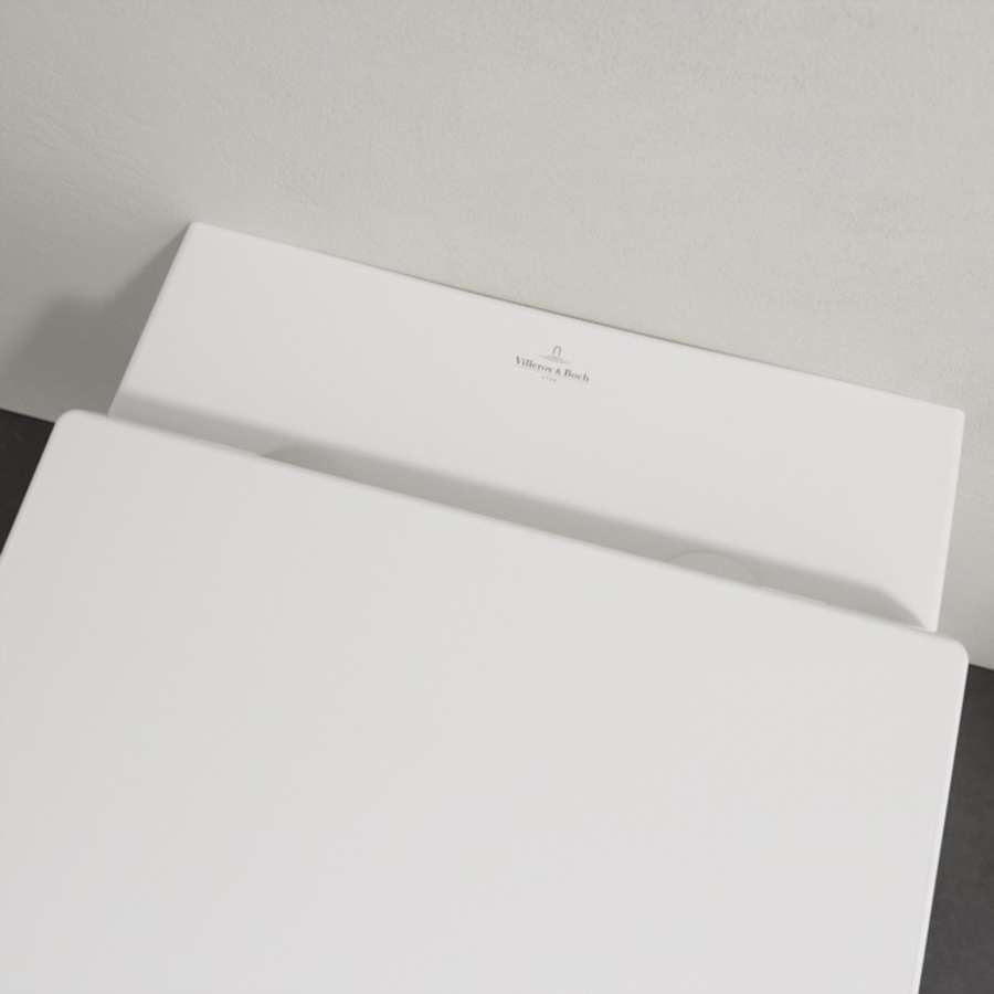 Venticello 4611R001 Wall-mounted Washdown Toilet, with 8M22S101 Seat & Cover