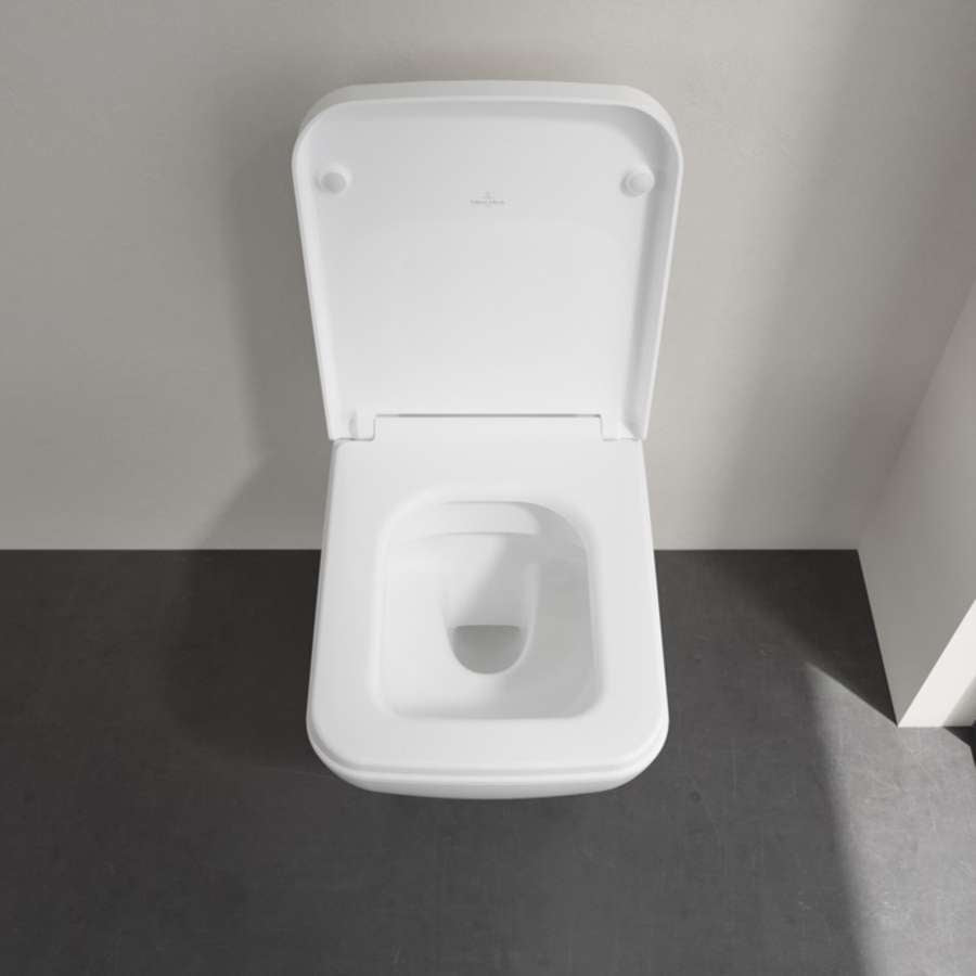 Venticello 4611R001 Wall-mounted Washdown Toilet, with 8M22S101 Seat & Cover
