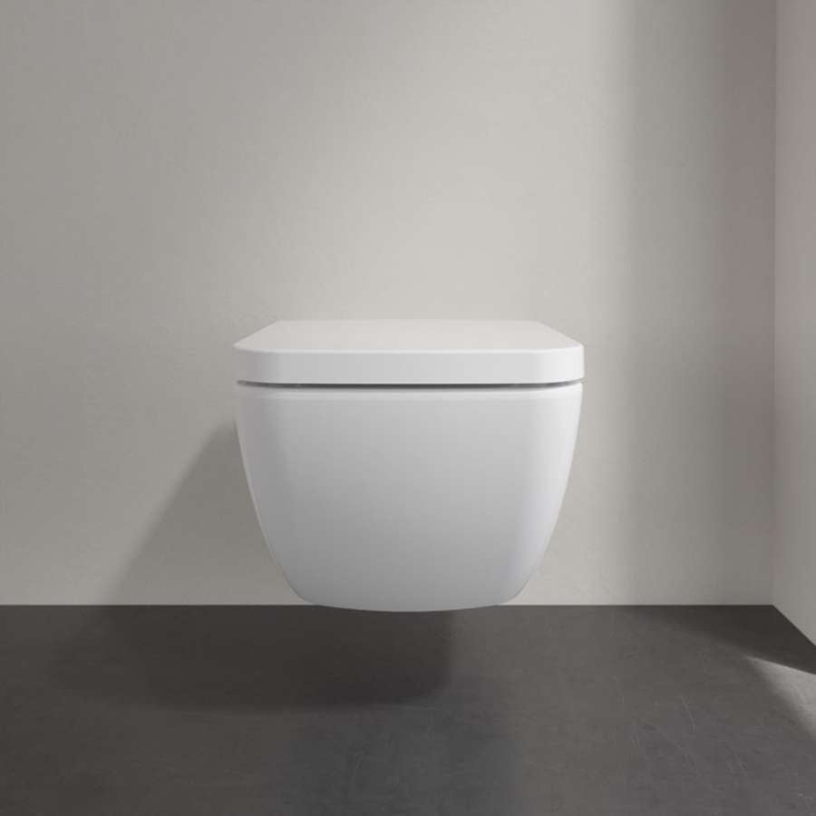 Venticello 4611R001 Wall-mounted Washdown Toilet, with 8M22S101 Seat & Cover
