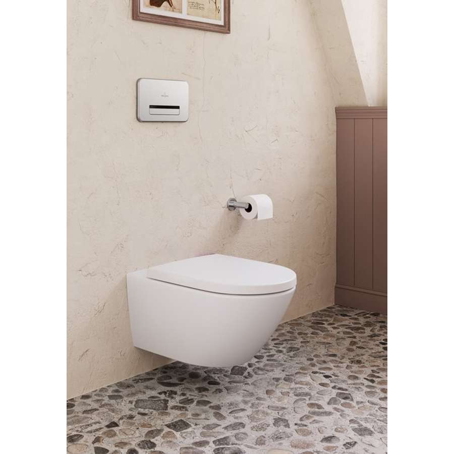 Subway 3.0 4670T001 Wall-mounted Washdown Toilet, with 8M42S101 Seat & Cover