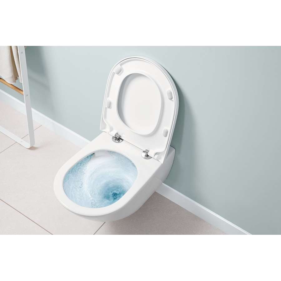 Subway 3.0 4670T001 Wall-mounted Washdown Toilet, with 8M42S101 Seat & Cover
