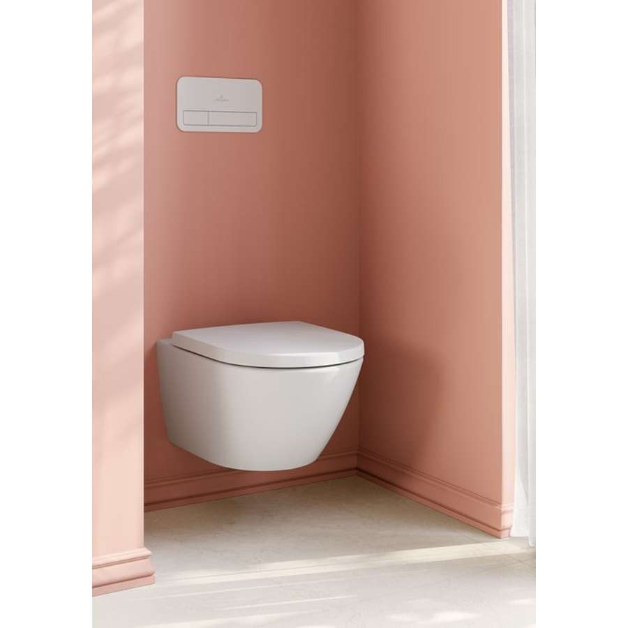 Subway 3.0 4670T001 Wall-mounted Washdown Toilet, with 8M42S101 Seat & Cover