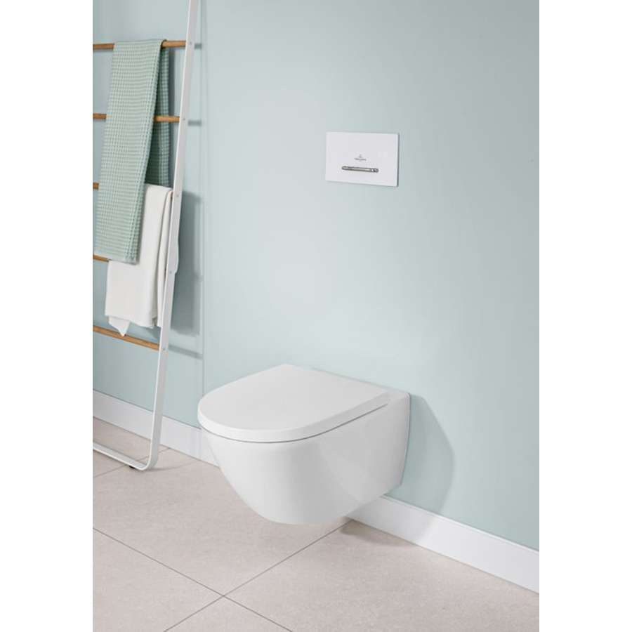 Subway 3.0 4670T001 Wall-mounted Washdown Toilet, with 8M42S101 Seat & Cover