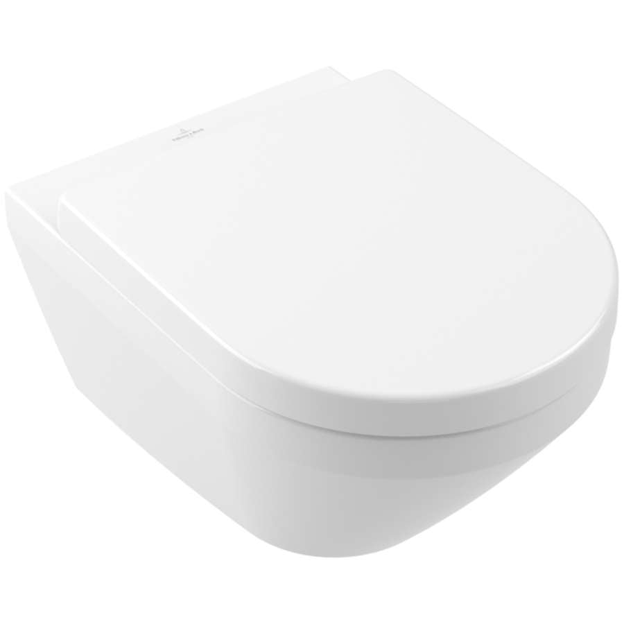 Architectura 4694C001 Wall-mounted Washdown Toilet, with 8M73S101 Seat & Cover