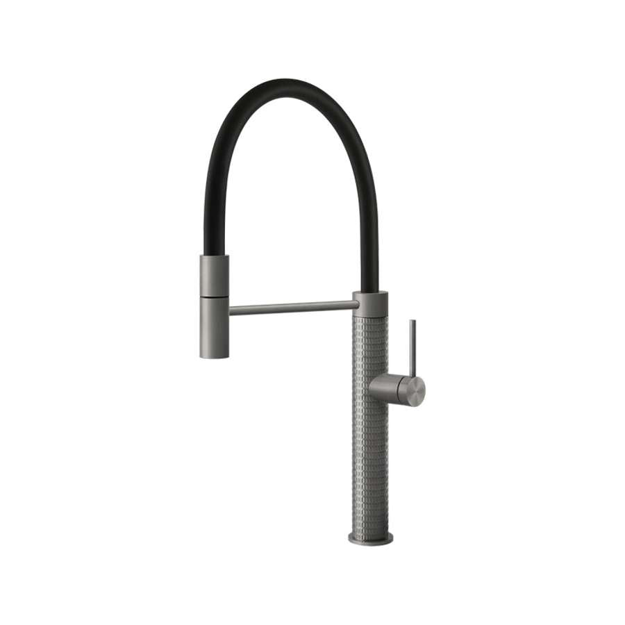 Gessi316 60012.239 Single-Lever Kitchen Mixer with Swivel Spout