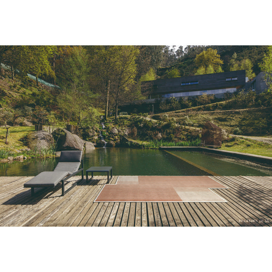 Patium Outdoor Collection Highline - Adapted Hand-Tufted Loop Pile Rug