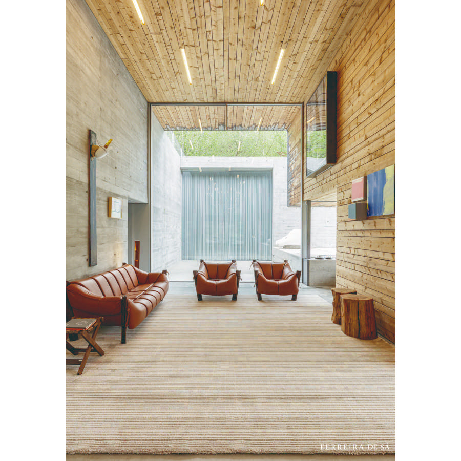 Pure Bamboo Adapted Hand-Tufted Cut Pile Rug