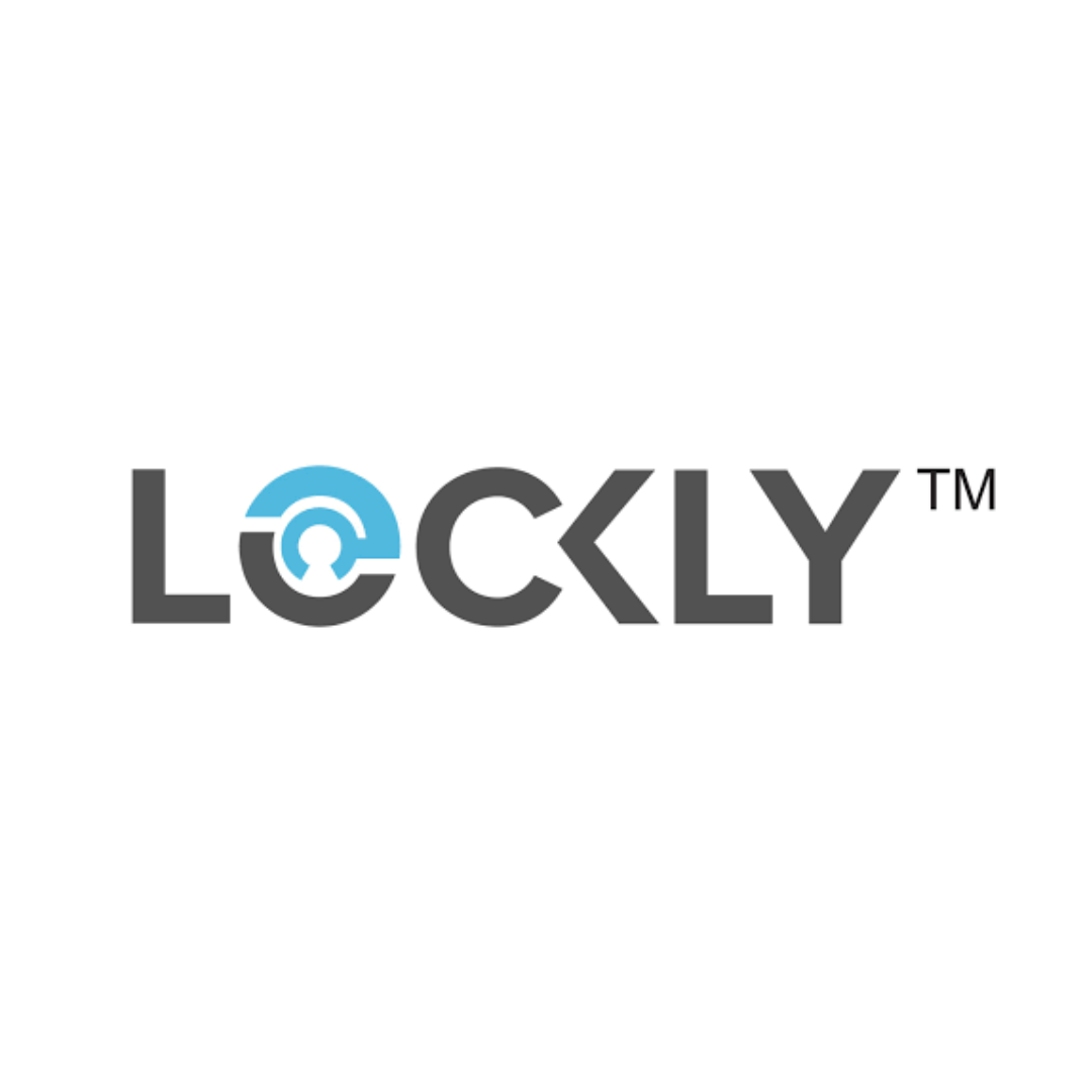 Logo of LOCKLY on a white background