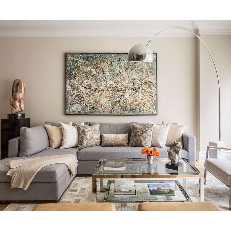 FLOS Arco F0301300 Floor Lamp, Frame White Marble