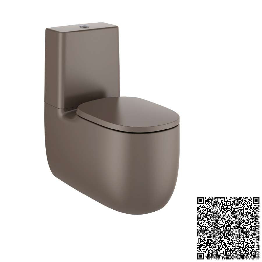 Beyond A3420B9640 Close-Coupled Toilet , with A3410B1640 Cistern and  A801B8264B Seat & Cover