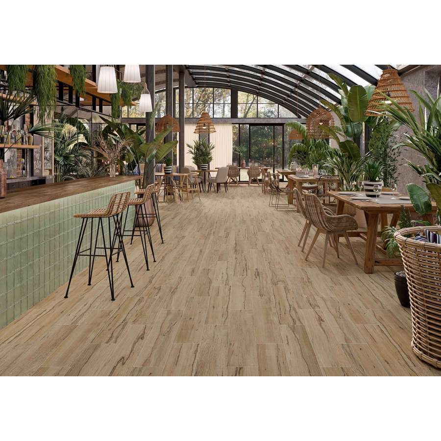 FRAKE FB6R0FPCZ1/FB67MFPCZ1 Ceniza Natural-Matte Porcelain Tile 195 x 1200 - 1200 mm