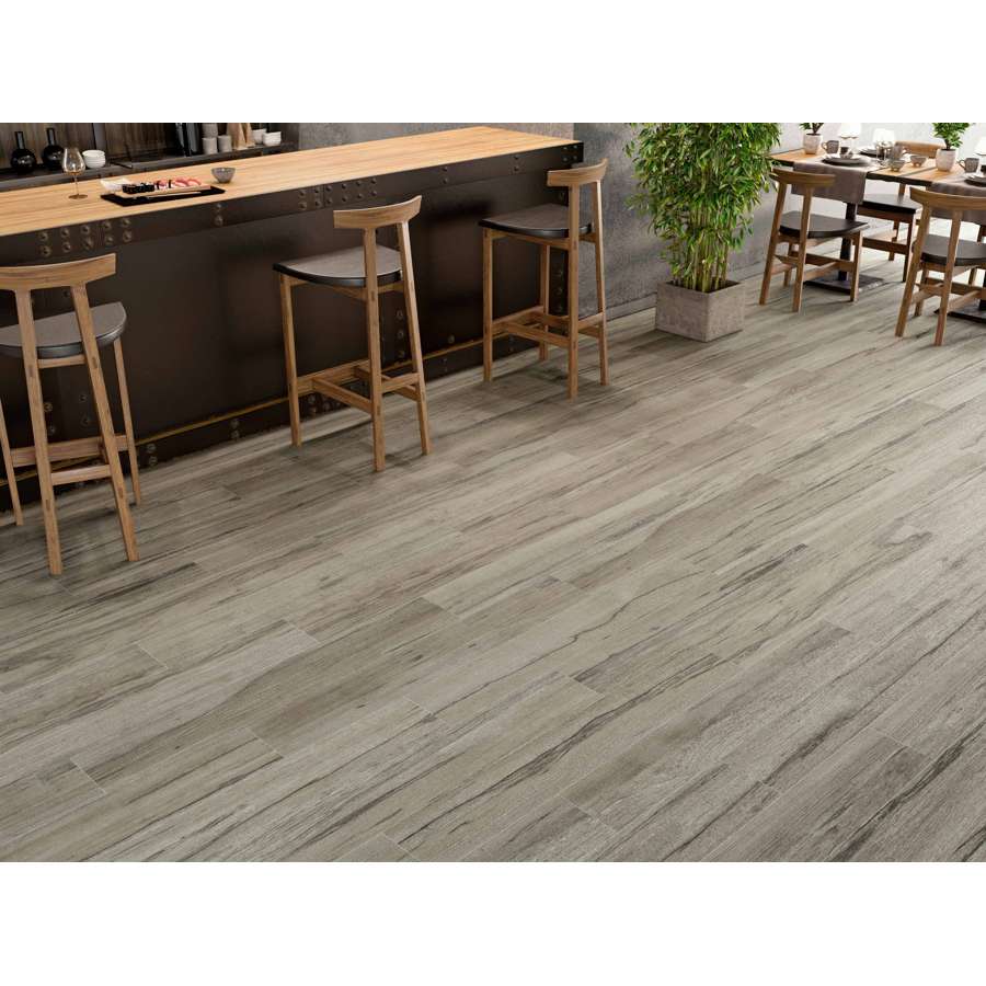 FRAKE FB6R0FPCZ1/FB67MFPCZ1 Ceniza Natural-Matte Porcelain Tile 195 x 1200 - 1200 mm