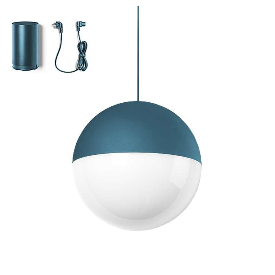 String Light Sphere Head 12mt cable Suspension Lamp