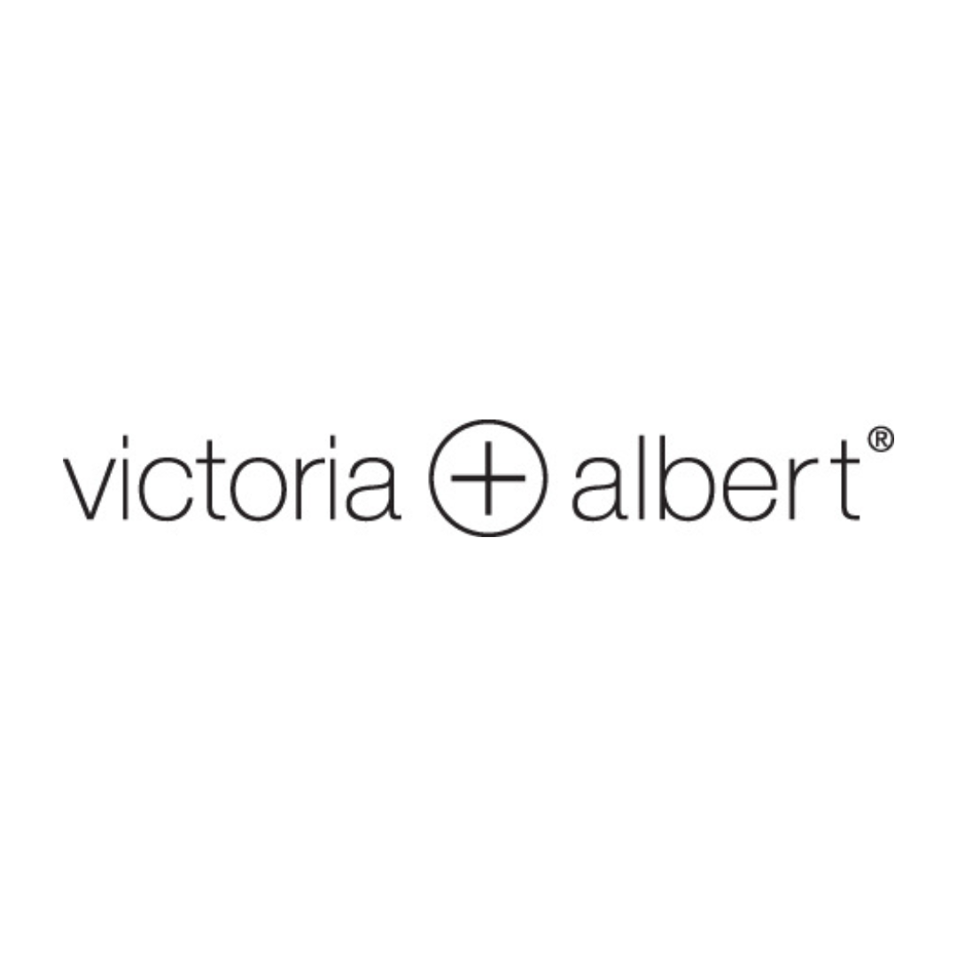 Victoria + Albert logo on a white background
