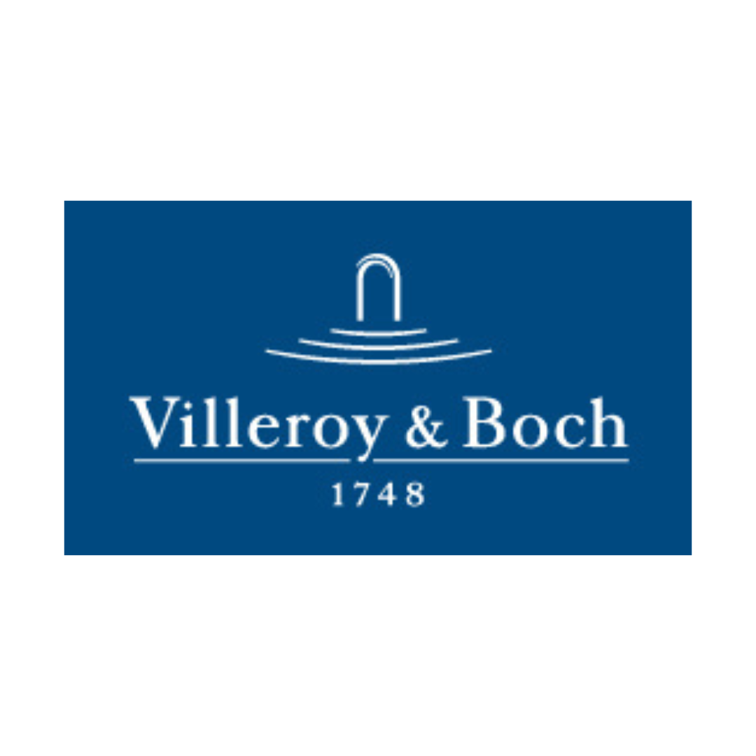Villeroy & Boch logo on a blue background