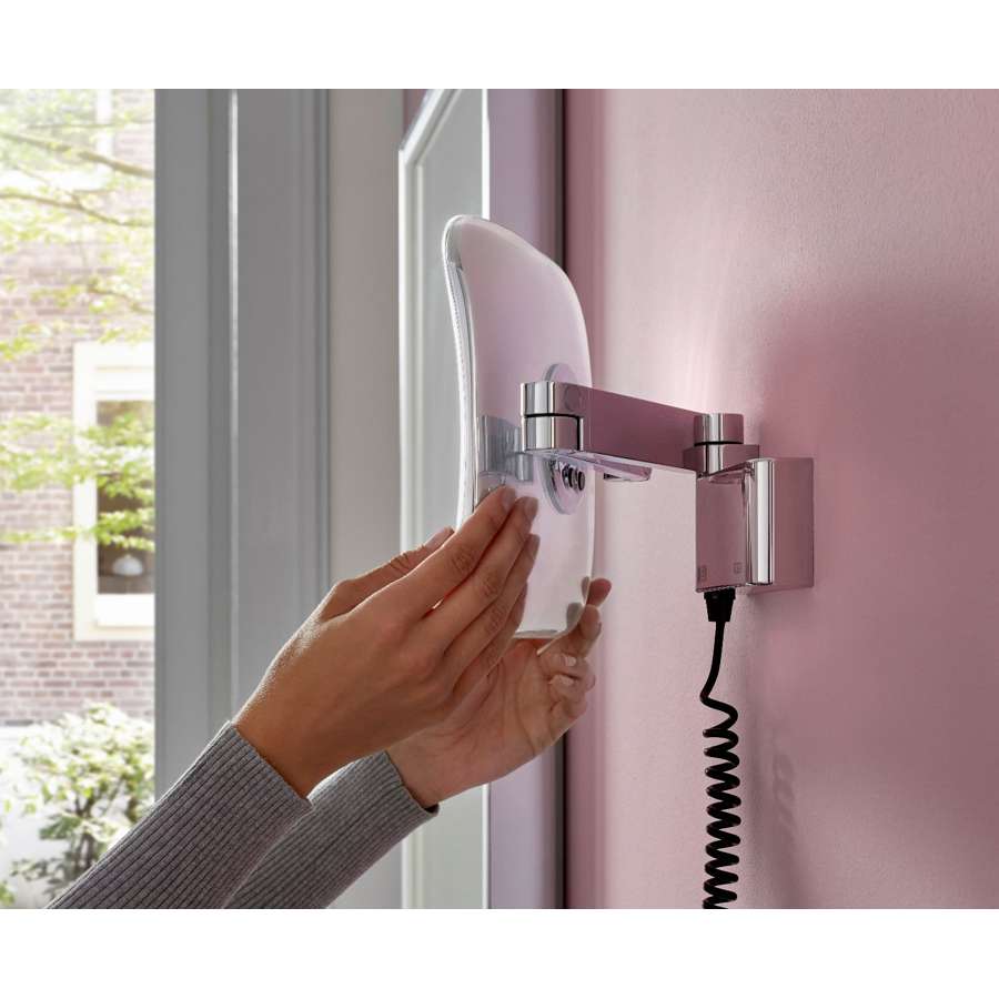 Evo 109506050 Wall Mounted LED Shaving And Cosmetic Mirror